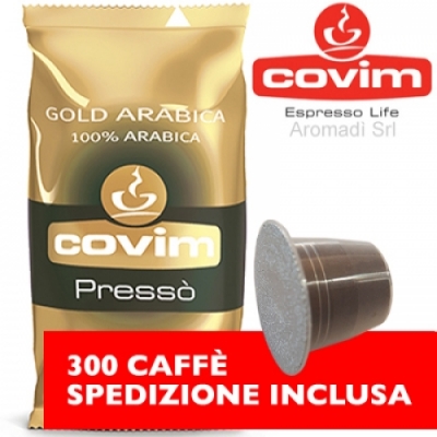 Gold Arabica - 300 Nespresso Covim