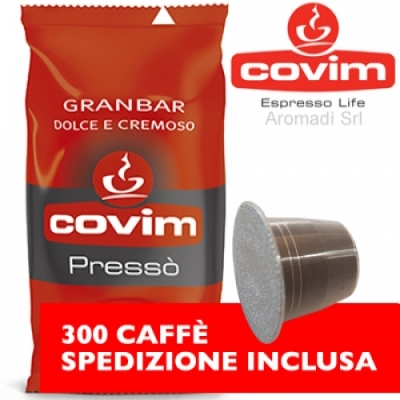Granbar - 300 Capsule Nespresso Covim