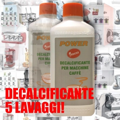 Power, Decalcificante per macchina caffè 5 lavaggi! - Covim, i