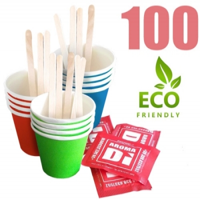 Kit accessori caffè da 100 Eco