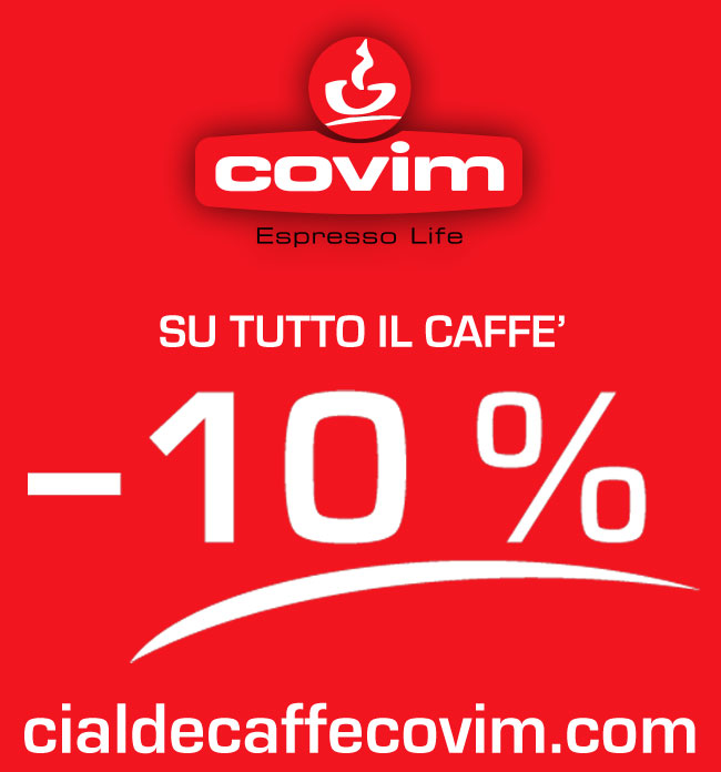 10% di sconto Caffè Covim